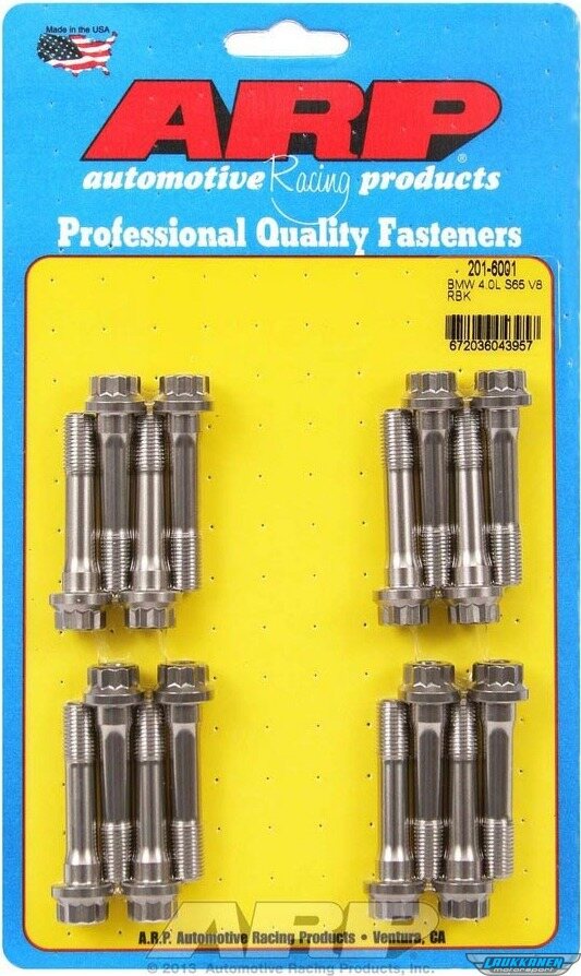 ARP kiertokangen pultit, BMW E9x M3 4.0L V8 (S65)