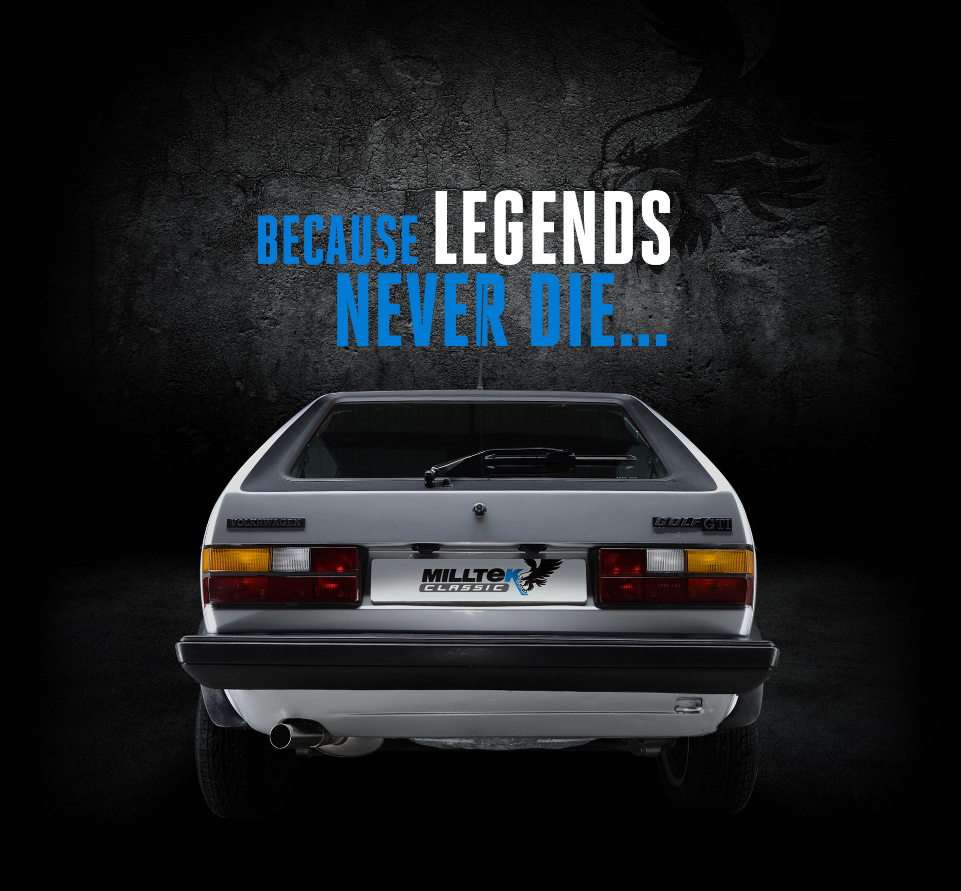 Volkswagen Golf MK1 GTI, Milltek pakoputkisto (Resonated, OE downpipelle)-3