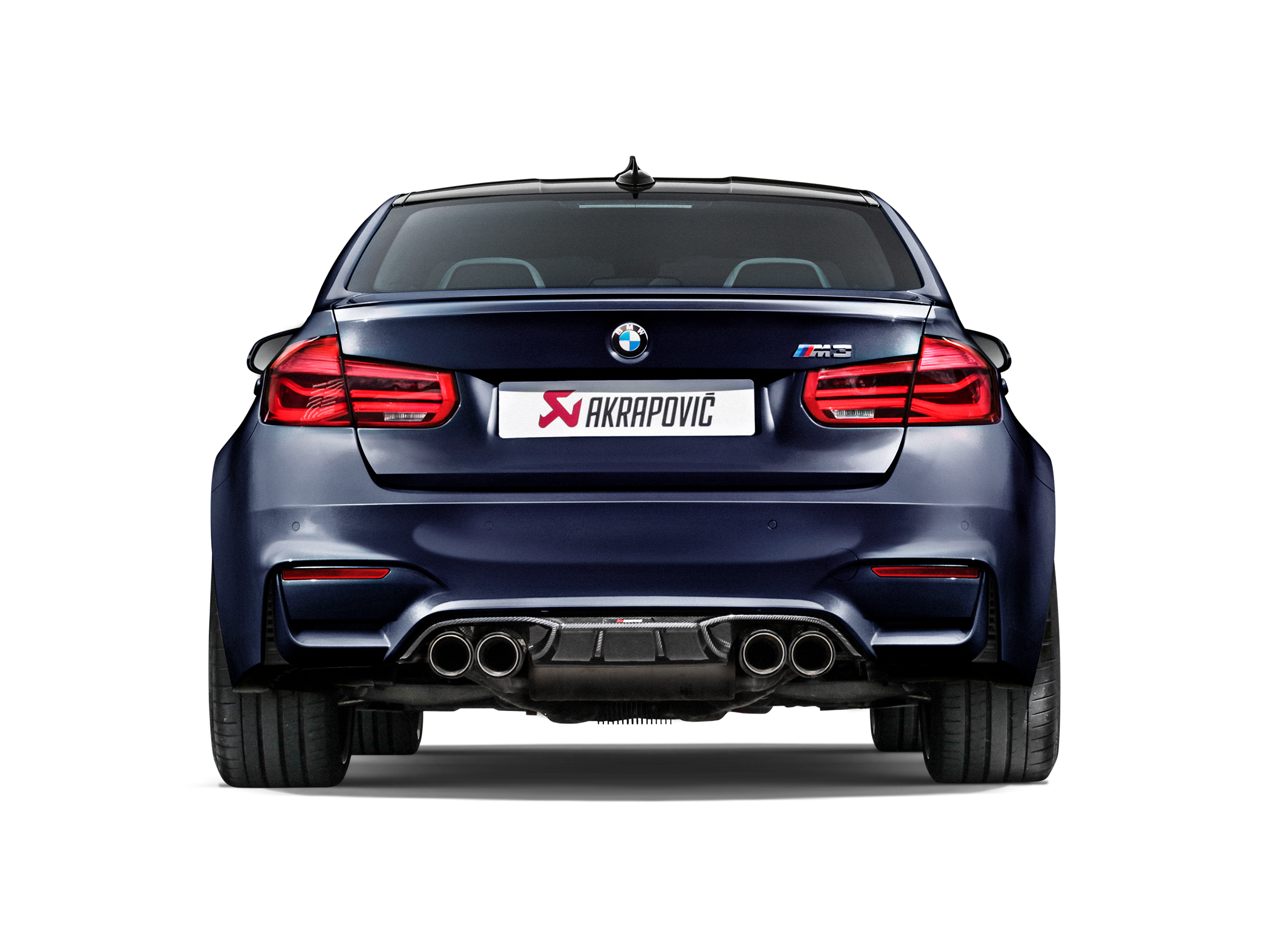 BMW M3 (F80) (2014-2018) Akrapovic Hiilikuitudiffuusori (Gloss)-4