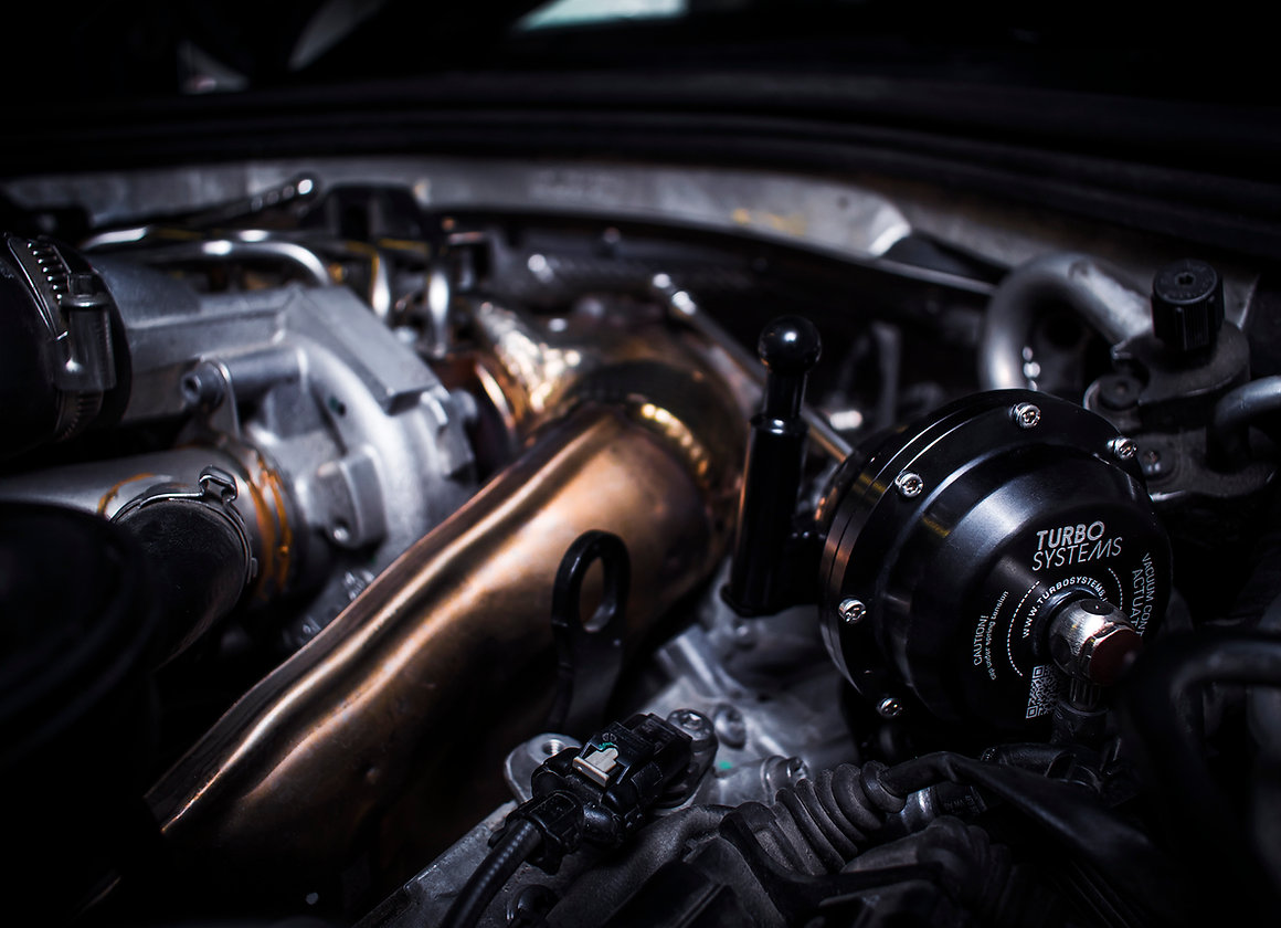 Turbosystems hukkaportin kellot, Audi 4.0TFSI-5