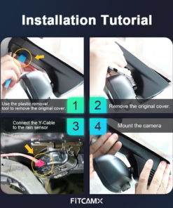 FitcamX autokamera, BMW E-sarjan mallit (2001-2015)-4