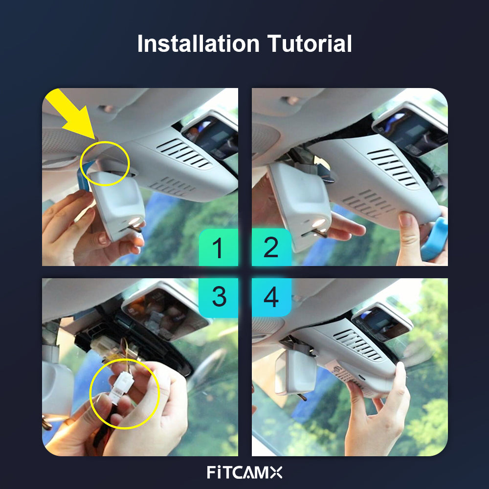 FitcamX autokamera, Mercedes-Benz GL 350 / 450 / 550 (2013-2016 X166)-3