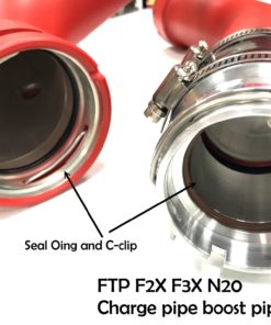 FTP ahtoputkicombo (punainen), BMW M125i, 220i, 320i, 328i, 420i, 428i (F2x F3x)-4