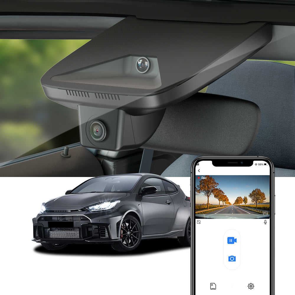 FitcamX autokamera, Toyota Yaris GR (Gen2) 2024-2025 mallit