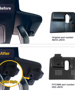 FitcamX autokamera, Kia Stinger 2018-2021 mallit-3