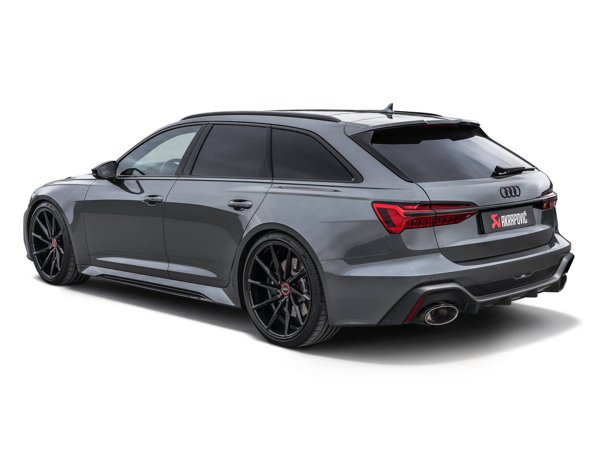 Audi RS 6 Avant (C8) (2020-2023), Akrapovic Evolution pakoputkisto-4