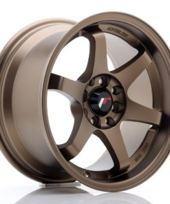 JR Wheels JR3 15x8 ET25 4x100/108 Anodized Bronze