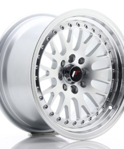 JR Wheels JR10 15x8 ET20 4x100/108 Silver Machined Face