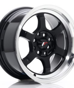 JR Wheels JR12 15x7,5 ET26 4x100/114 Gloss Black