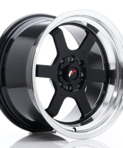 JR Wheels JR12 16x9 ET10 4x100/114 Gloss Black