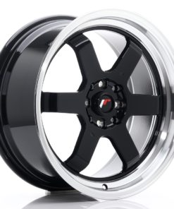 JR Wheels JR12 17x8 ET33 5x100/114 Gloss Black