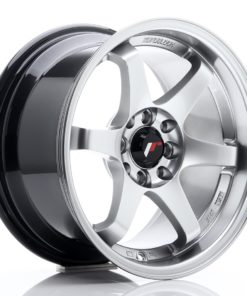 JR Wheels JR3 15x8 ET25 4x100/108 Hyper Silver