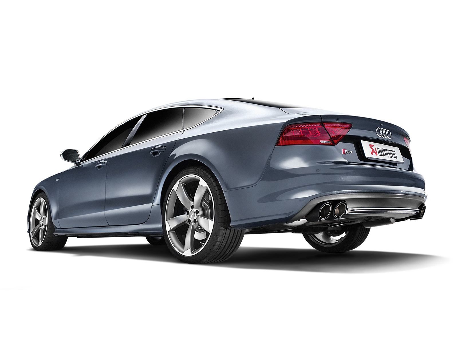 Audi S7 Sportback (C7) (2013-2017), Akrapovic Evolution pakoputkisto-3
