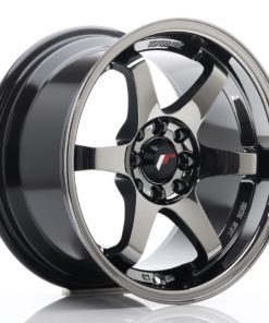JR Wheels JR3 15x8 ET25 4x100/108 Black Chrome