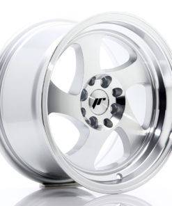 JR Wheels JR15 15x8 ET20 4x100/108 Machined Silver