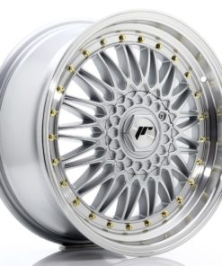 JR Wheels JR9 18x8 ET35 5x100/120 Silver w/Machined Lip