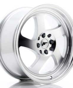 JR Wheels JR15 17x8 ET35 4x100/114 Machined Silver