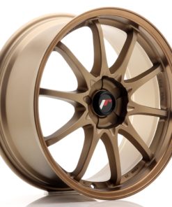 JR Wheels JR5 18x8 ET35 5H (Custom PCD) Dark Anodized Bronze