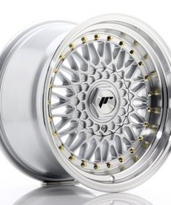 JR Wheels JR9 16x9 ET20 (Custom PCD) Silver w/Machined Lip