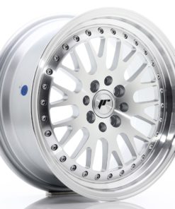 JR Wheels JR10 16x7 ET30 4x100/108 Silver Machined Face