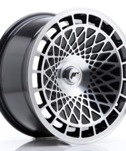 JR Wheels JR14 17x8,5 ET15 (Custom PCD) Gloss Black Machined Face