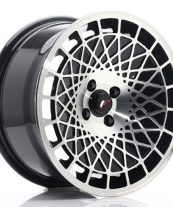 JR Wheels JR14 16x8 ET25 (Custom PCD) Gloss Black Machined Face