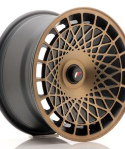 JR Wheels JR14 16x8 ET25 (Custom PCD) Black Bronze Finish