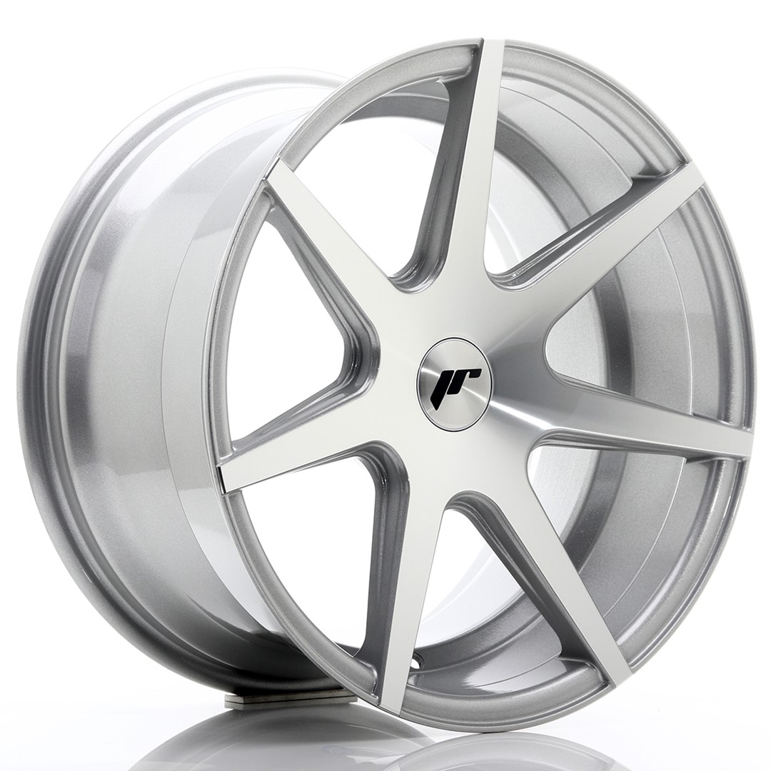 JR Wheels JR20 18x9,5 ET20-40 (Custom PCD) Silver Machined