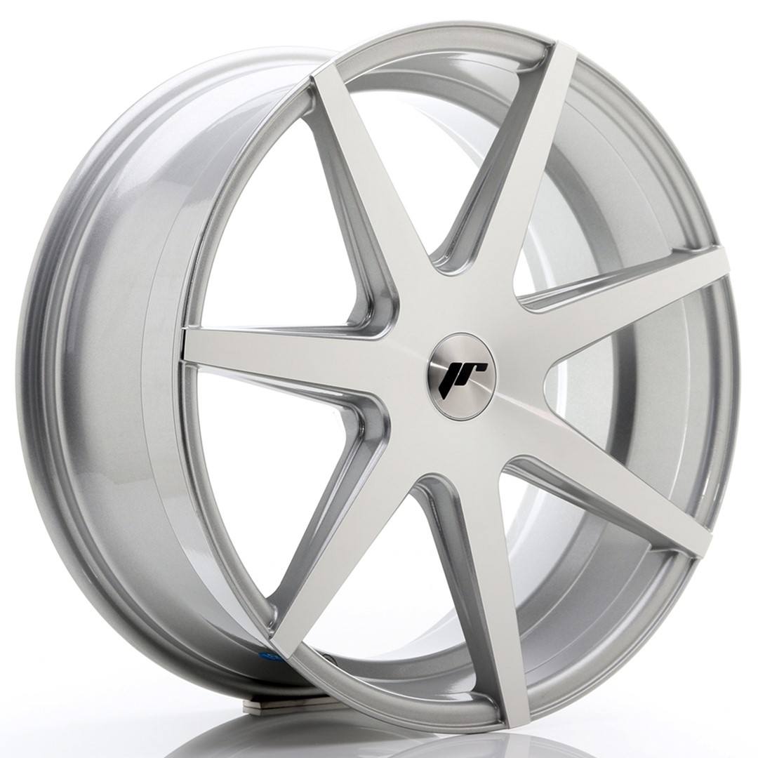 JR Wheels JR20 20x8,5 ET20-40 5H (Custom PCD) Silver Machined