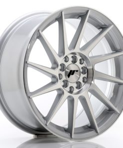 JR Wheels JR22 17x8 ET35 4x100/114 Silver Machined Face