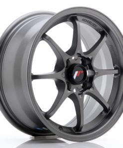 JR Wheels JR5 15x7 ET35 4x100 Matt Gun Metal