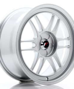 JR Wheels JR7 17x8 ET35 5H (Custom PCD) Silver