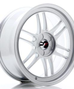 JR Wheels JR7 18x8 ET35 5H (Custom PCD) Silver