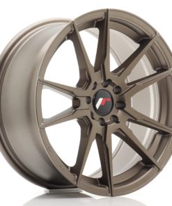 JR Wheels JR21 17x8 ET25 4x100/108 Matt Bronze