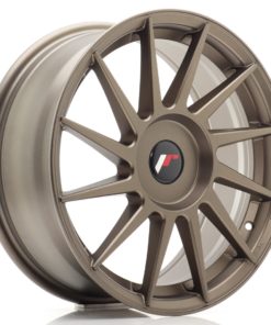 JR Wheels JR22 17x7 ET35-40 (Custom PCD) Matt Bronze