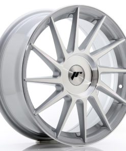 JR Wheels JR22 17x7 ET35-40 (Custom PCD) Silver Machined Face