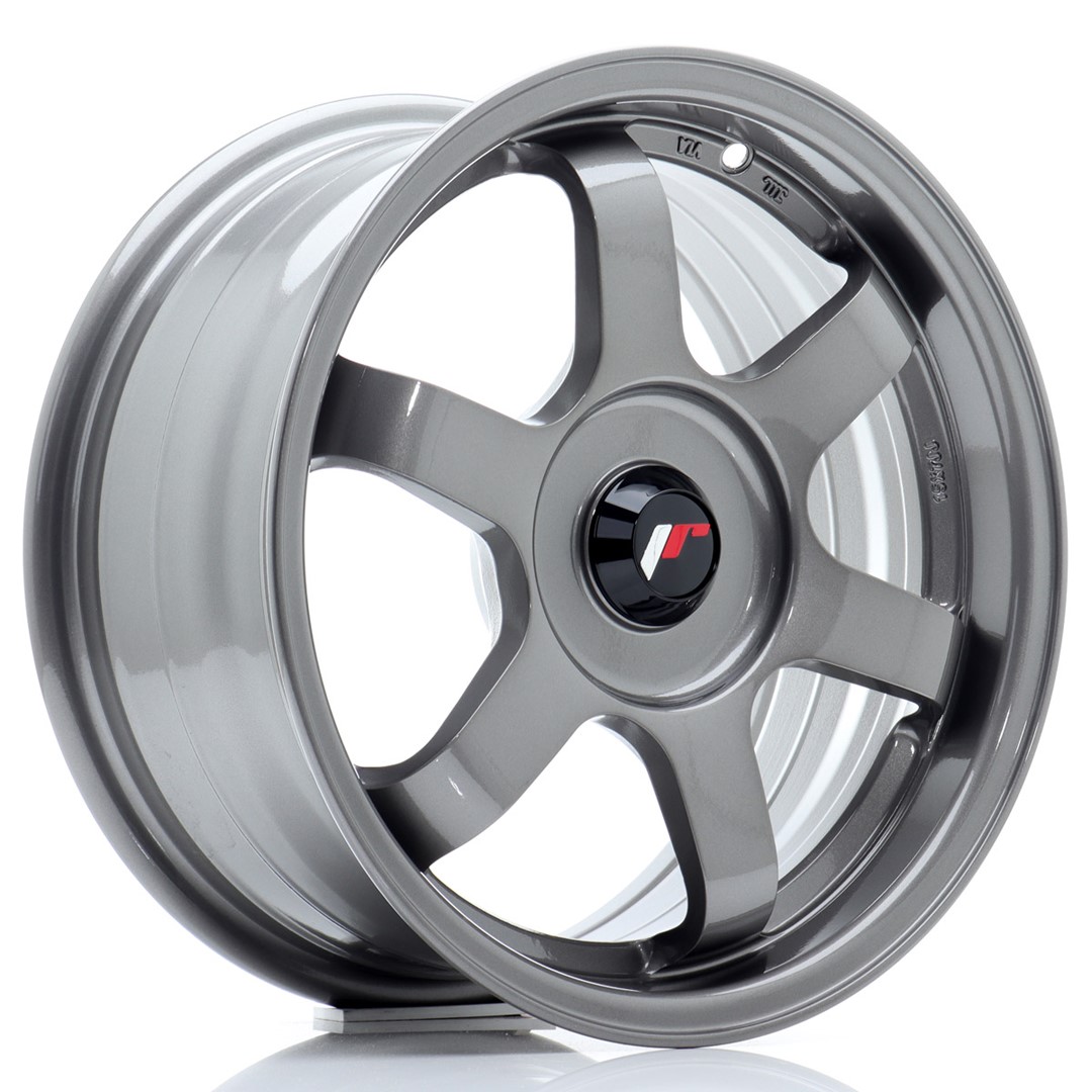 JR Wheels JR3 15x7 ET35-42 (Custom PCD) Gun Metal