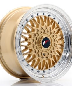 JR Wheels JR9 16x7,5 ET25 4x100/108 Gold w/Machined Lip