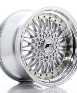JR Wheels JR9 17x10 ET20 4x100/108 Silver w/Machined Lip