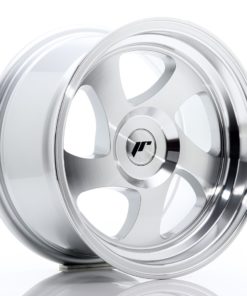 JR Wheels JR15 15x8 ET20 (Custom PCD) Machined Silver