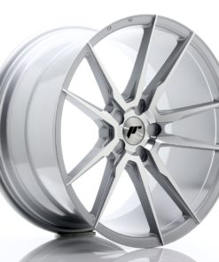 JR Wheels JR21 20x11 ET30-50 5H (Custom PCD) Silver Machined Face