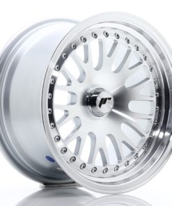 JR Wheels JR10 15x8 ET20 (Custom PCD) Silver Machined Face