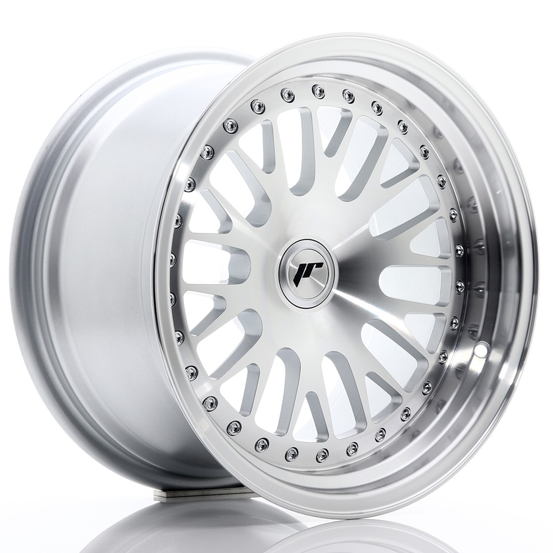 JR Wheels JR10 16x9 ET10-20 (Custom PCD) Silver Machined Face