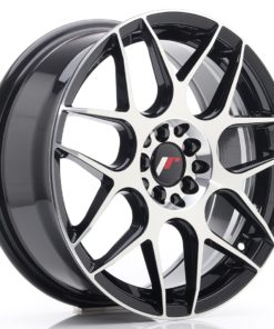 JR Wheels JR18 17x7 ET40 4x100/114 Black Machined