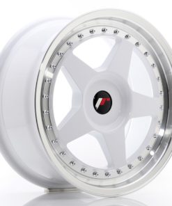 JR Wheels JR6 17x8 ET20-35 (Custom PCD) White