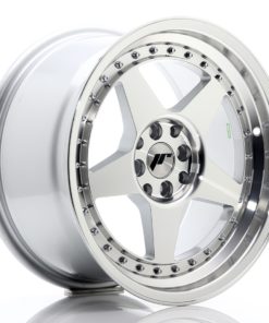 JR Wheels JR6 17x9 ET25 5x114/120 Silver Machined Face