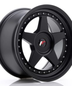 JR Wheels JR6 17x9 ET20-35 (Custom PCD) Matt Black