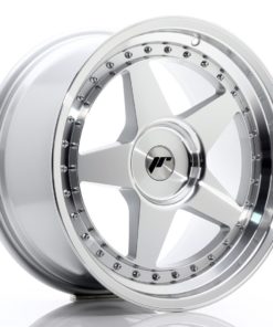 JR Wheels JR6 18x9,5 ET20-40 (Custom PCD) Silver Machined Face