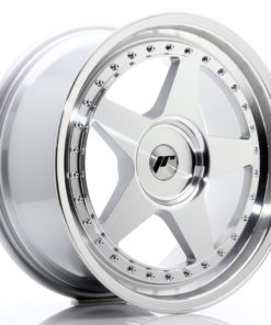 JR Wheels JR6 18x8,5 ET20-40 (Custom PCD) Silver Machined Face