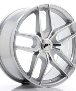 JR Wheels JR25 19x8,5 ET20-40 5H (Custom PCD) Silver Machined Face